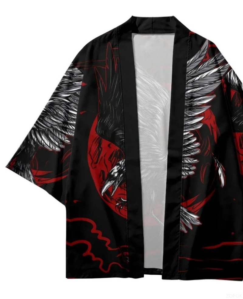 แฟชั่นคราวน์พิมพ์ลายเปิดด้านหน - Street Fashion Harajuku บทวิจารณ์และราคา