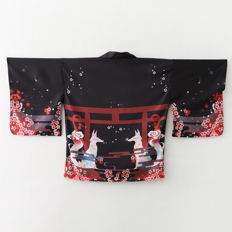 เสื้อคลุมแฟชั่นลายจิ้งจอกสำหรั - Street Fashion Harajuku บทวิจารณ์และราคา