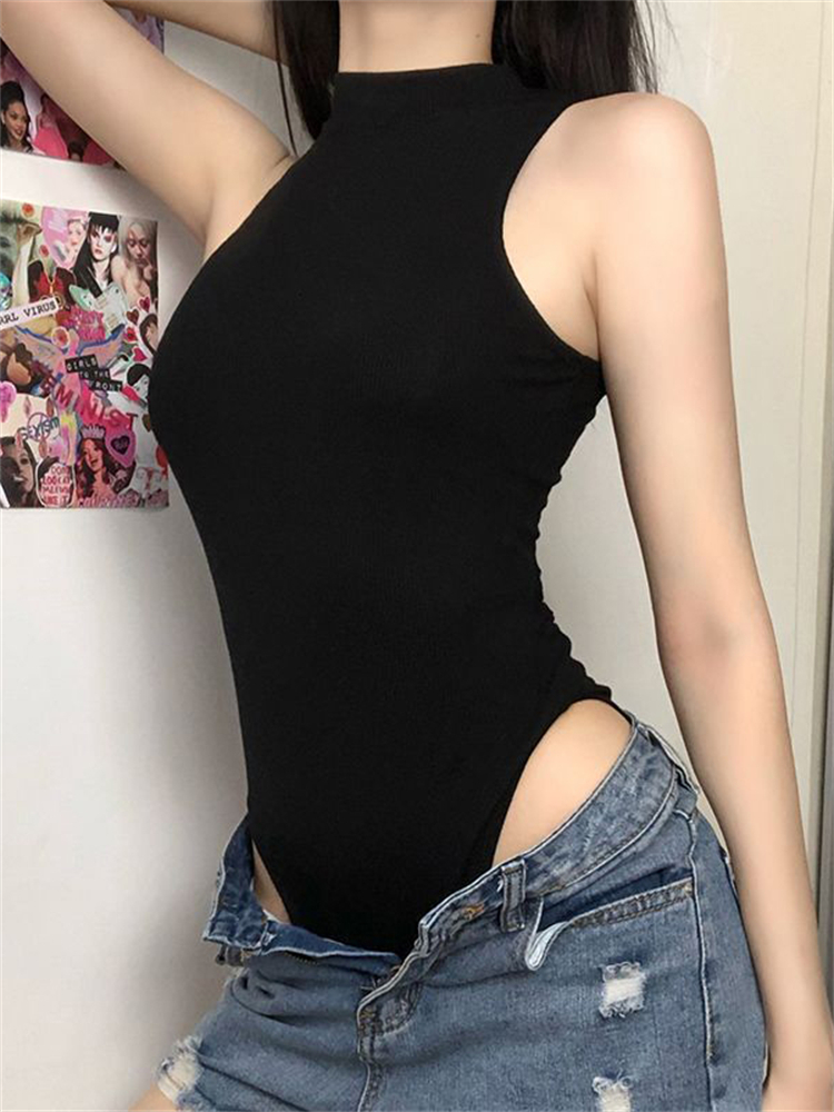 Harajuku Solid Jumpsuit ผู้หญิ - Street Fashion Harajuku บทวิจารณ์และราคา