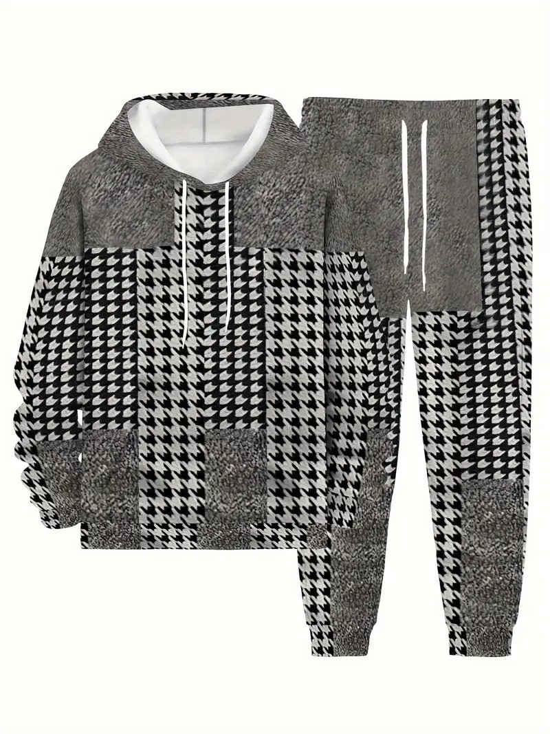 ชุดเสื้อฮู้ดผู้ชายลายพิมพ์ 3D  - Street Fashion In China บทวิจารณ์และราคา