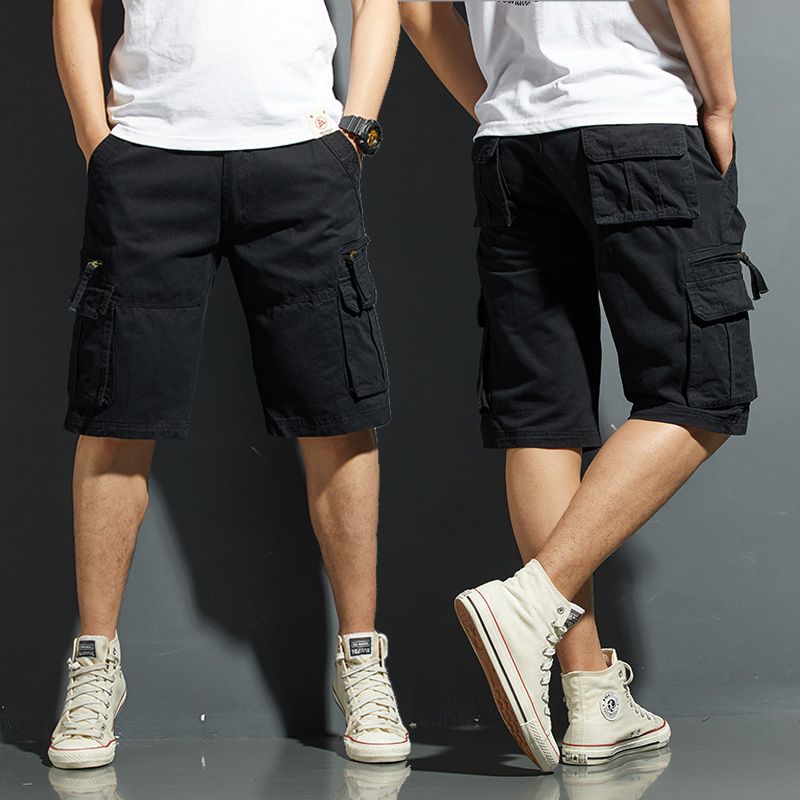 กางเกงขาสั้นสำหรับผู้ชายขนาดให - Street Fashion Harajuku บทวิจารณ์และราคา