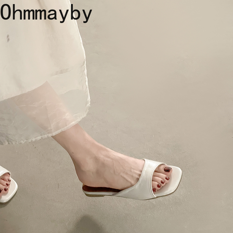 รองเท้าแตะแฟชั่นลายจุดเปิดนิ้ว - Street Fashion Clothing บทวิจารณ์และราคา