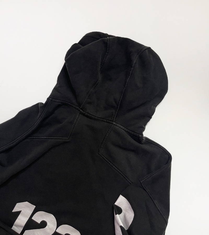 เสื้อฮู้ดดี้ RRR-123 ปักโลโก้  - Street Fashion Zip Up Hoodie บทวิจารณ์และราคา