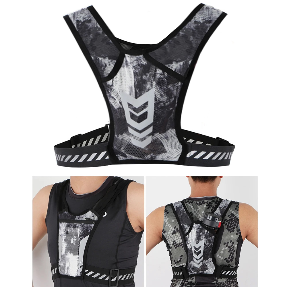 เสื้อกั๊กวิ่งสะท้อนแสงพร้อมที่ - Reflective Jacket Running บทวิจารณ์และราคา
