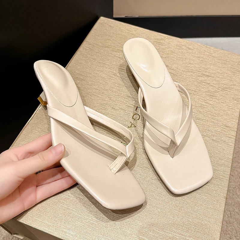 รองเท้าแตะแบบหนีบสำหรับผู้หญิง - Street Fashion Clothing บทวิจารณ์และราคา