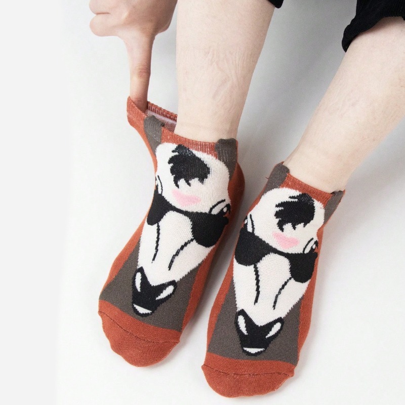 ถุงเท้าข้อสั้นผู้ชาย 5 คู่ สไต - Street Fashion Trend 2025 บทวิจารณ์และราคา