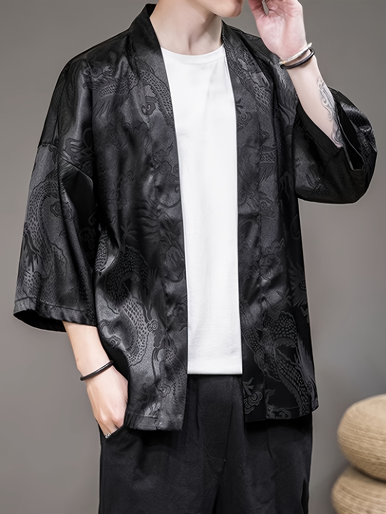 ชุดกิโมโนผู้ชายฤดูร้อนปี 2026  - Street Fashion Clothing บทวิจารณ์และราคา