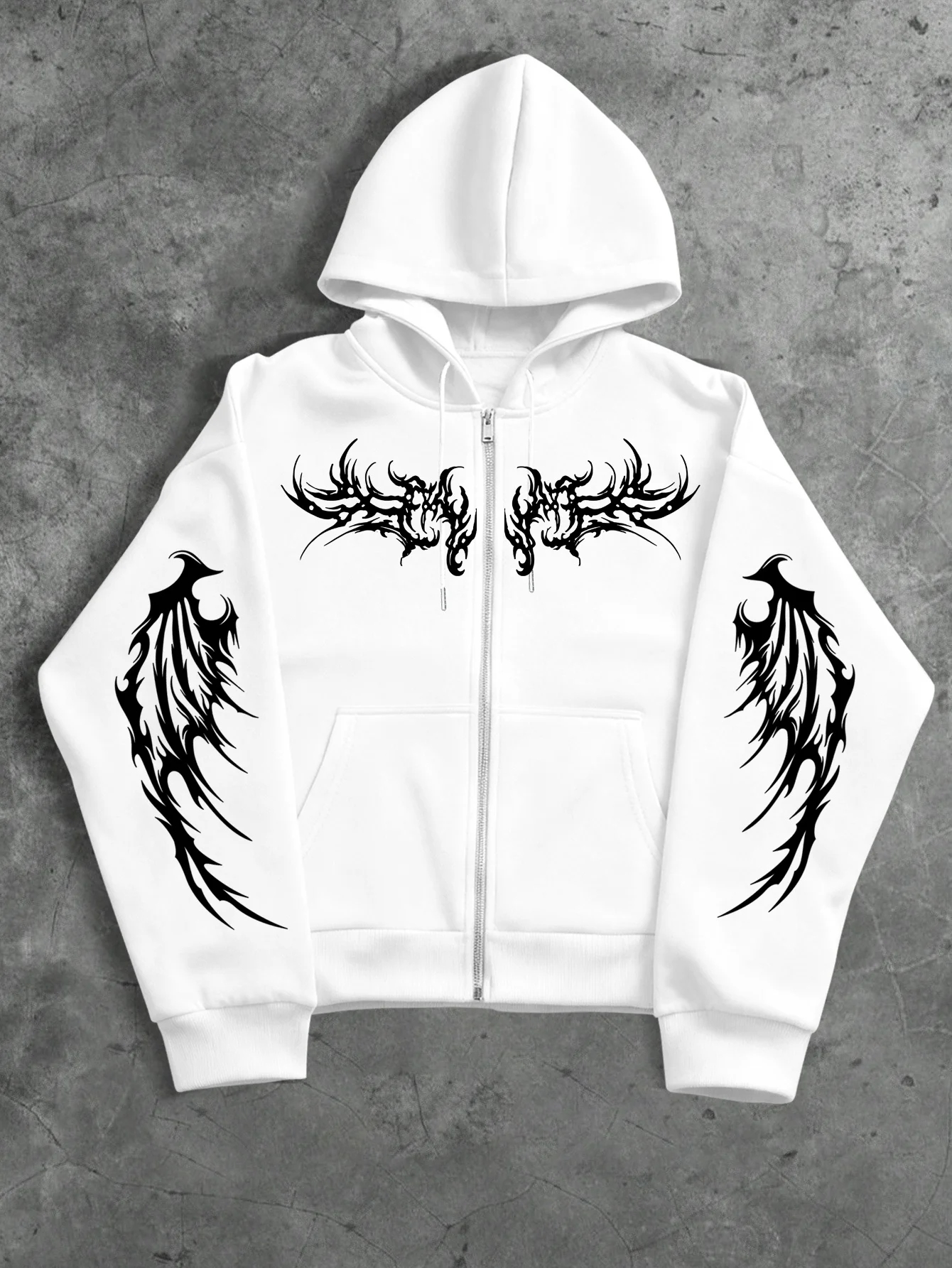 เสื้อฮู้ดดี้ผู้ชายแบบซิปยาว แข - Street Fashion Zip Up Hoodie บทวิจารณ์และราคา