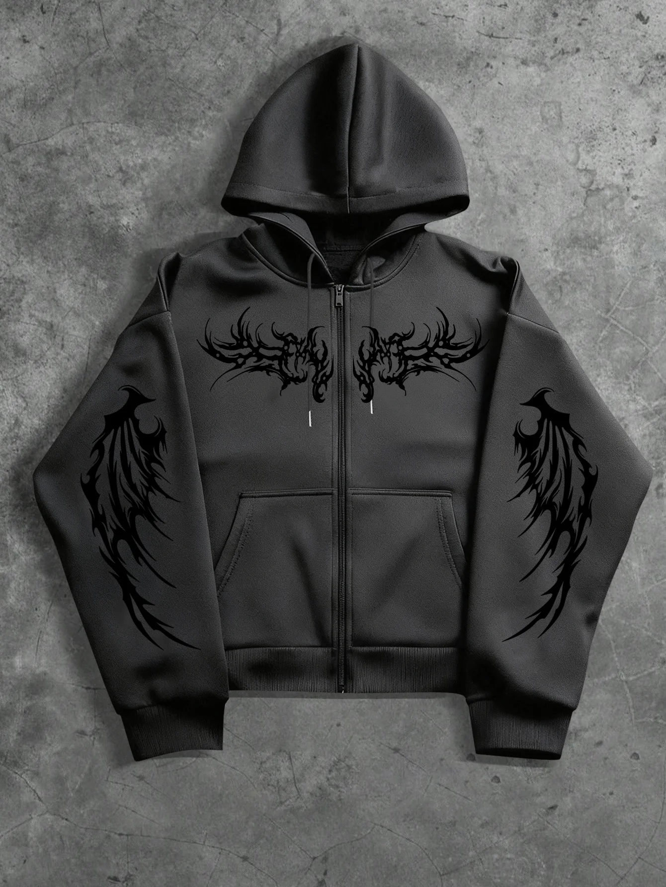 เสื้อฮู้ดดี้ผู้ชายแบบซิปยาว แข - Street Fashion Zip Up Hoodie บทวิจารณ์และราคา