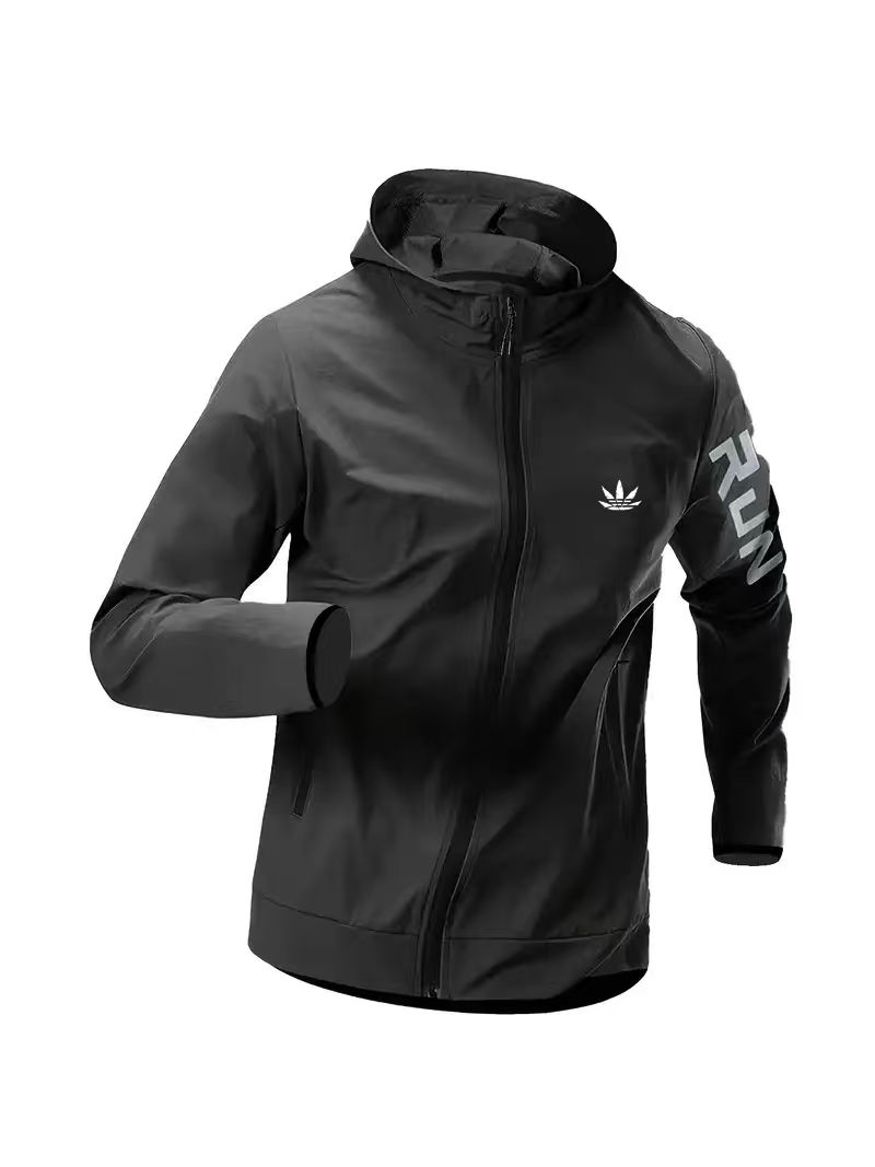 เสื้อแจ็คเก็ตวิ่งมีฮู้ดสำหรับผ - Reflective Jacket Running บทวิจารณ์และราคา