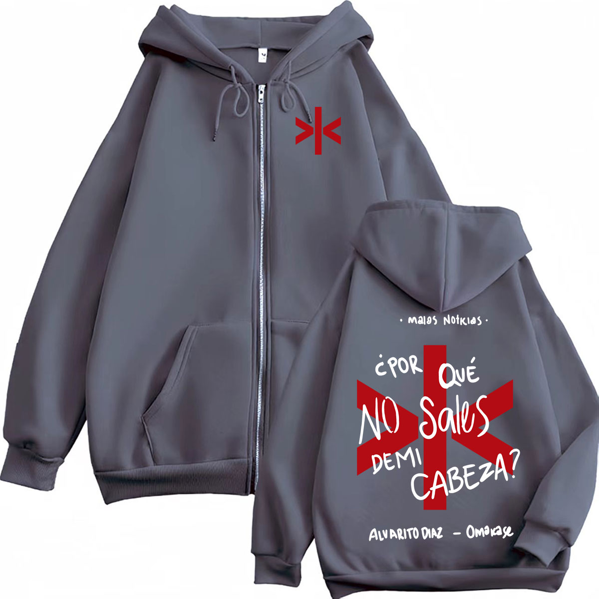 อัลวาโร ดิแอซ โอมาคาเสะเสื้อแจ - Street Fashion Zip Up Hoodie บทวิจารณ์และราคา