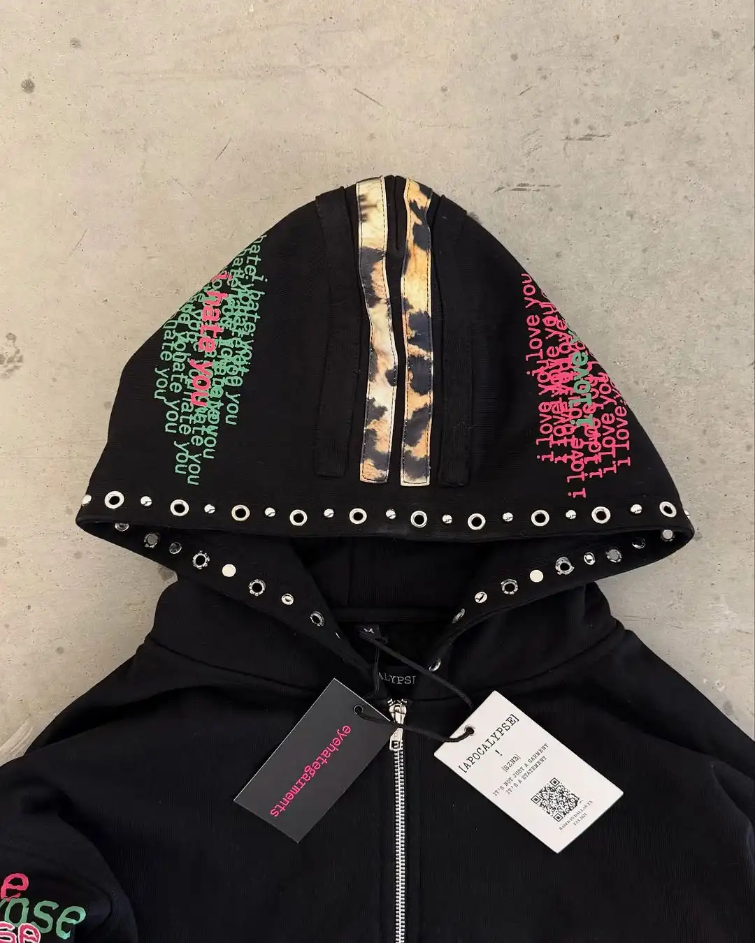 Eyehategarment Street แฟชั่น H - Street Fashion Zip Up Hoodie บทวิจารณ์และราคา