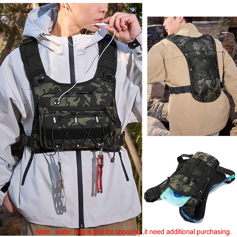 กระเป๋าสะพายหน้าอกแบบยุทธวิธี  - Reflective Jacket Running บทวิจารณ์และราคา