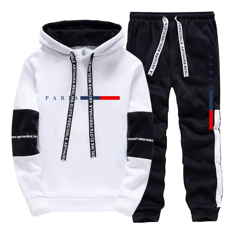 ชุดเซ็ตผู้ชาย/เสื้อฮู้ด/กางเกง - Street Fashion In China บทวิจารณ์และราคา