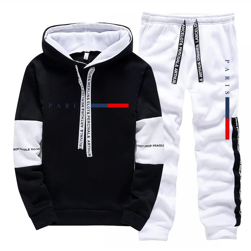 ชุดเซ็ตผู้ชาย/เสื้อฮู้ด/กางเกง - Street Fashion In China บทวิจารณ์และราคา
