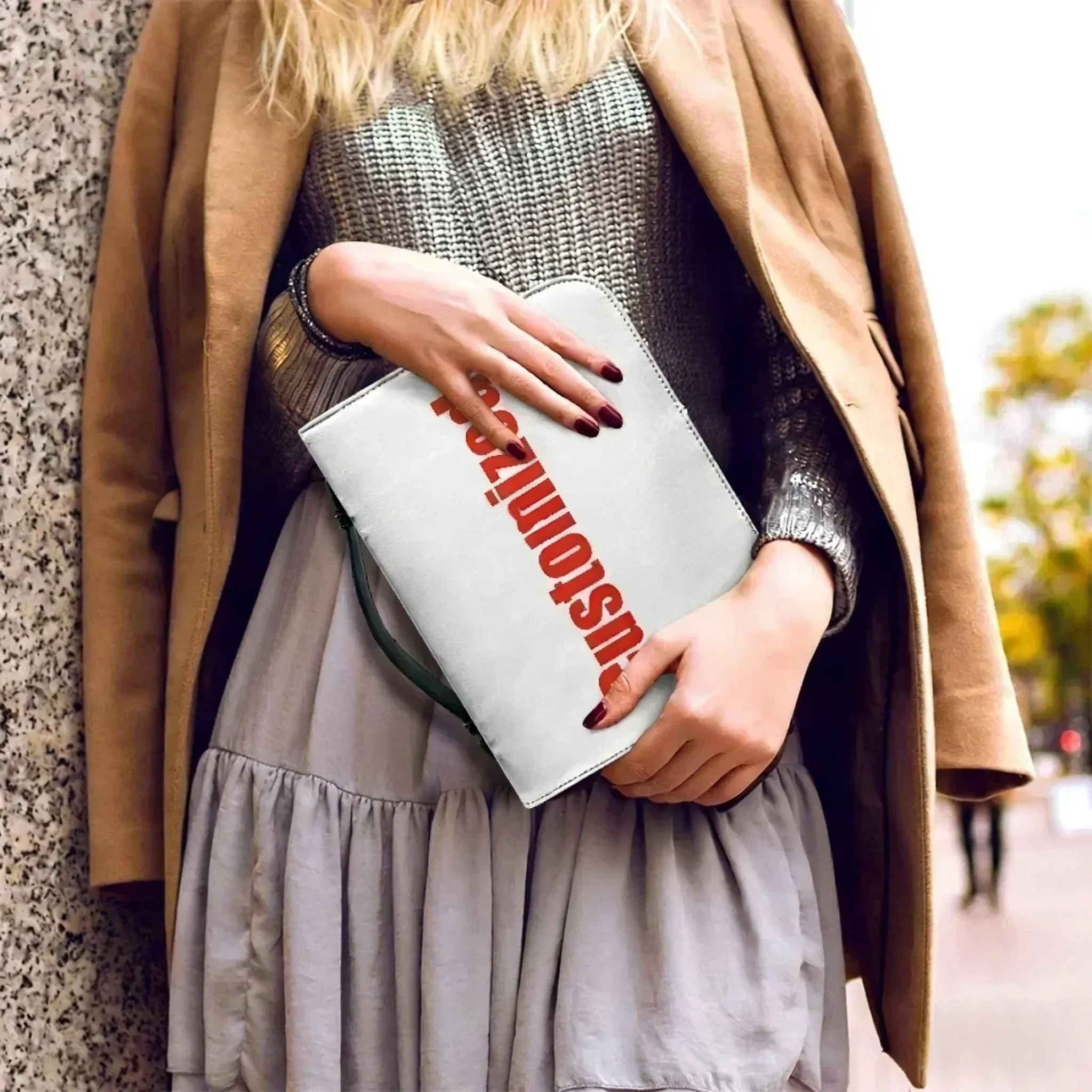 กระเป๋าหนังกันน้ำลายมังกรเทพนิ - Street Fashion In Chinese บทวิจารณ์และราคา